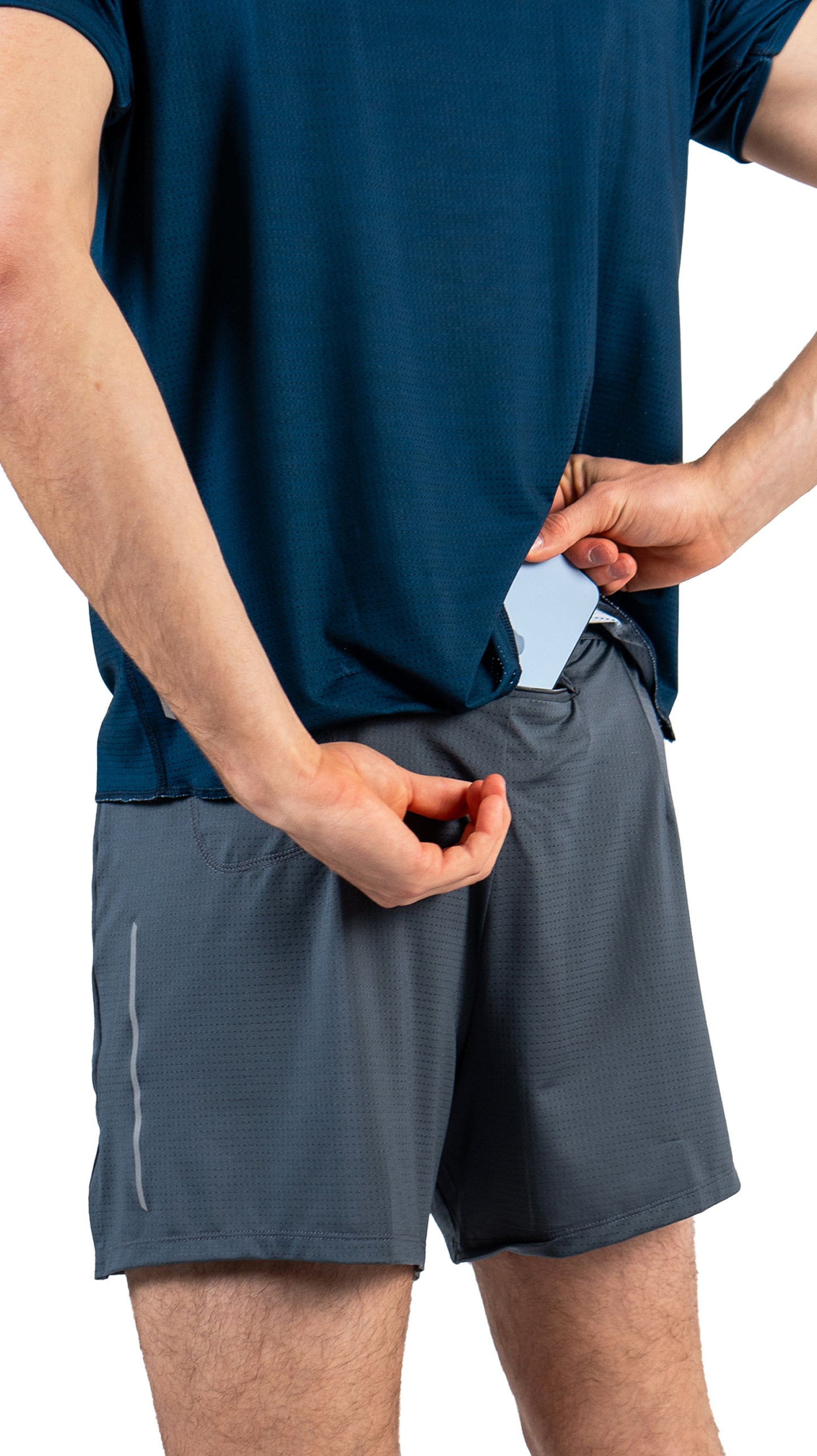 5INCH SHORTS GREY