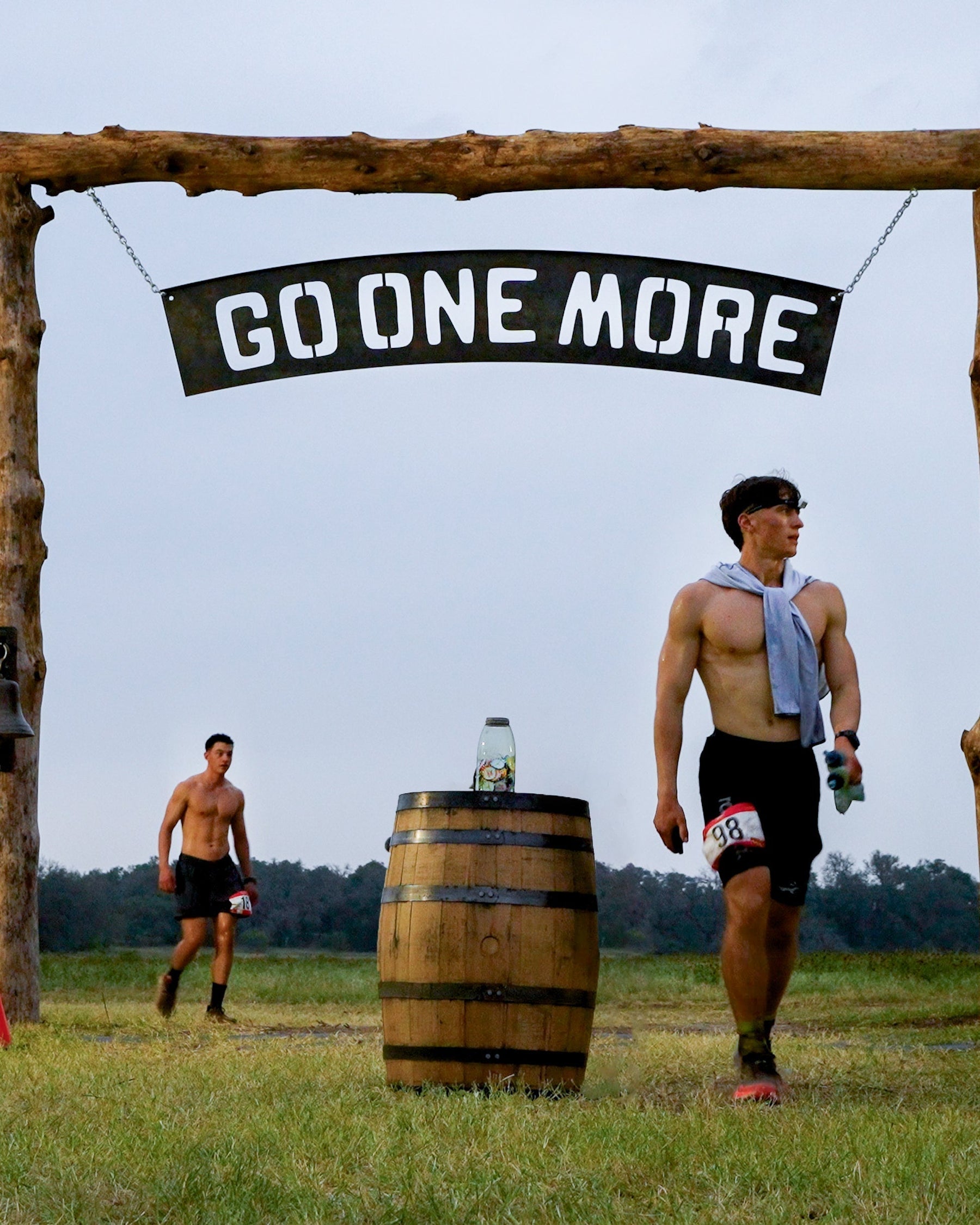 Kim Gottwald running a loop at the Go One More Ultra in Austin, Texas