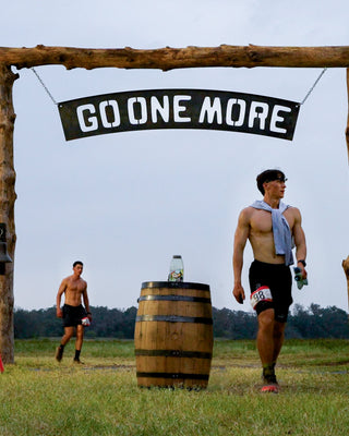 Kim Gottwald running a loop at the Go One More Ultra in Austin, Texas
