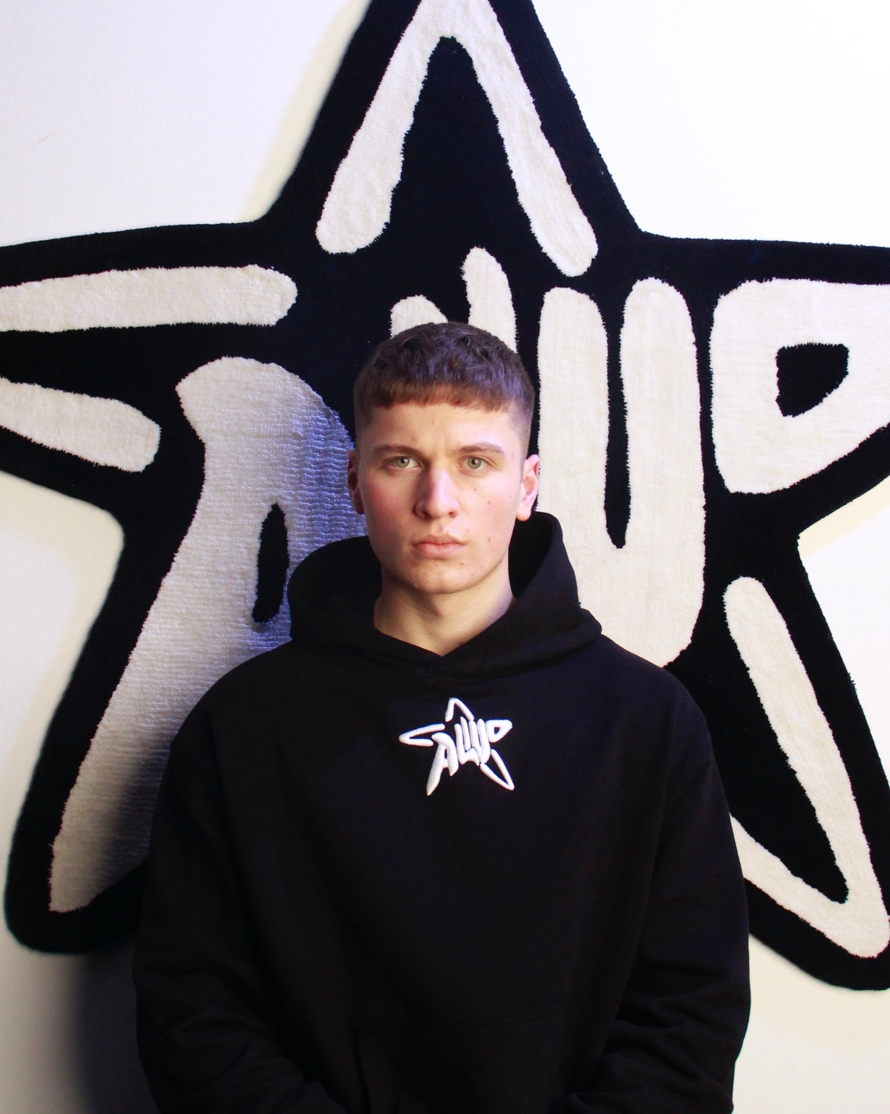 Studio wall from Kim Gottwald's first streetwear label