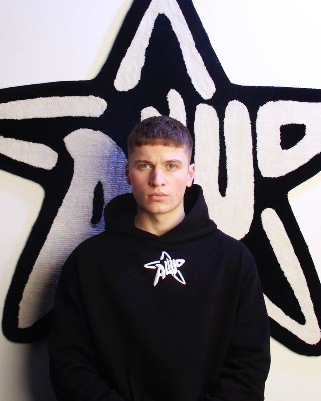 Studio wall from Kim Gottwald's first streetwear label