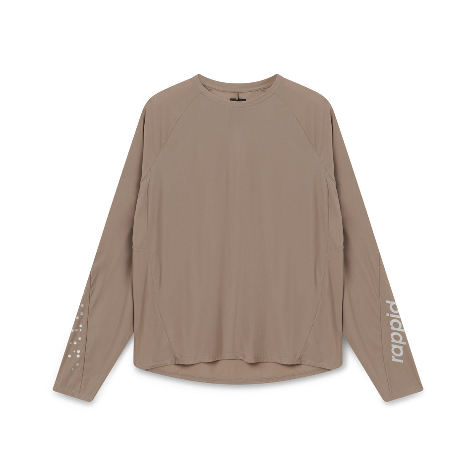 rappid. atv long sleeve – walnut