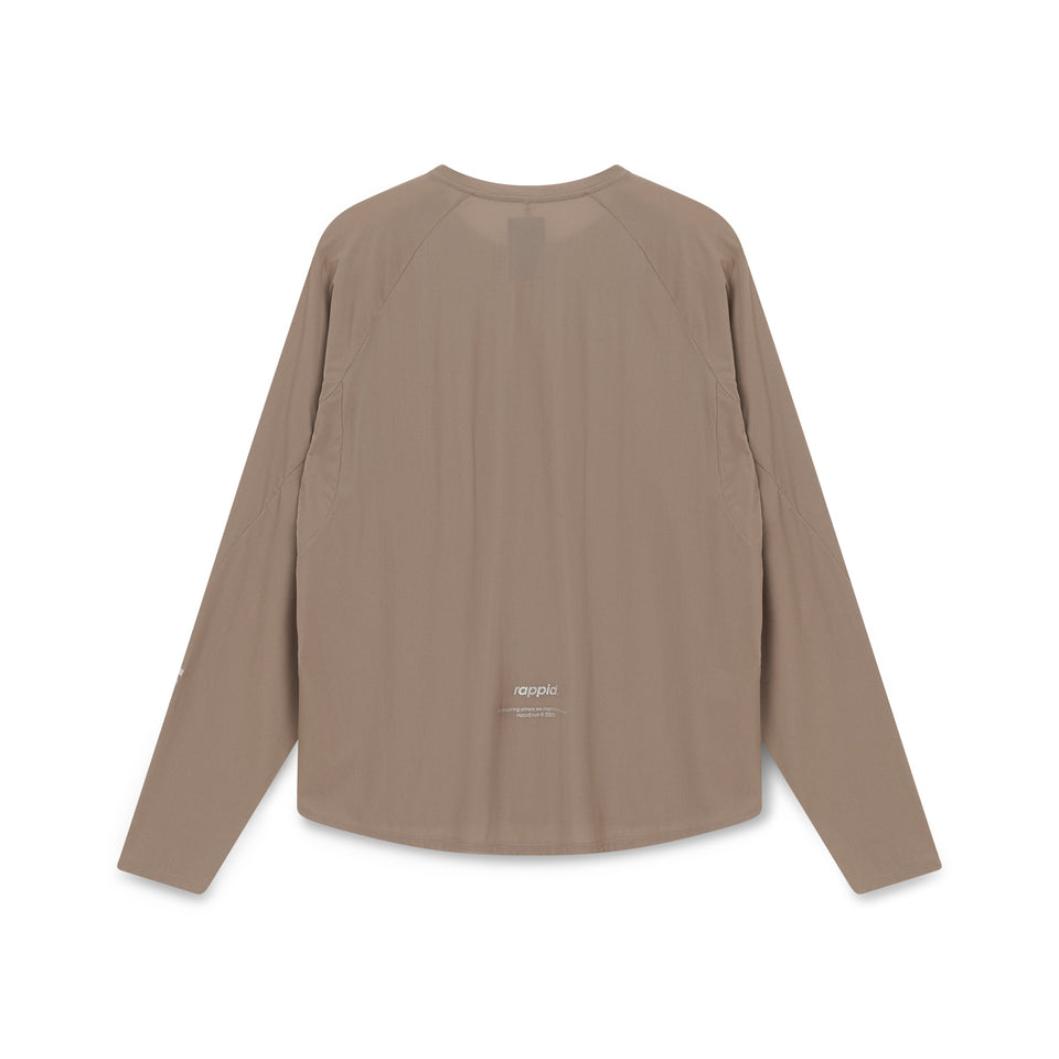 rappid. atv long sleeve – walnut