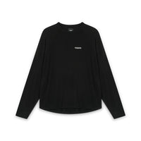 ASN Long Sleeve – black, front view