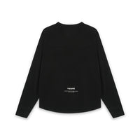 ASN Long Sleeve – black, back view