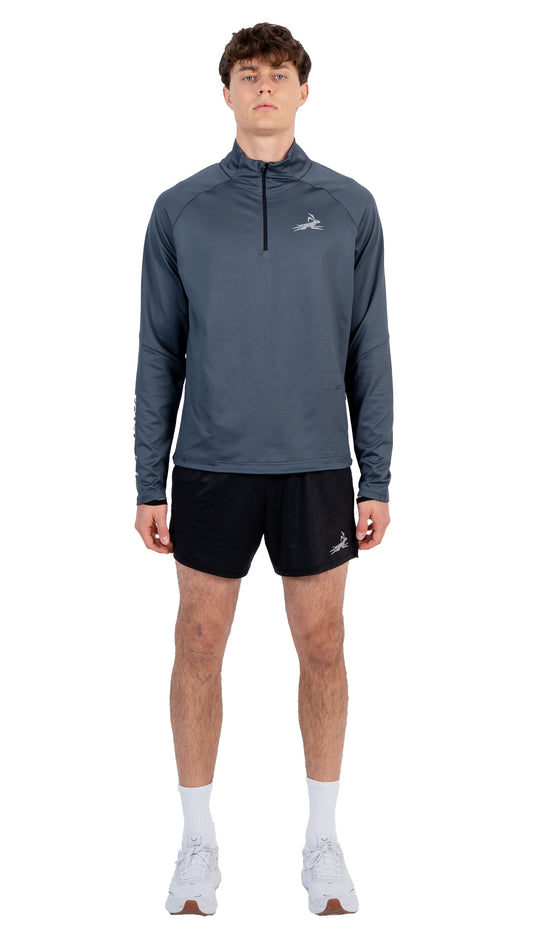 HALF ZIP GREY
