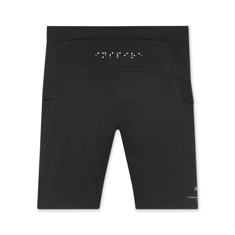 rappid. atv men short tights 9″ – active black