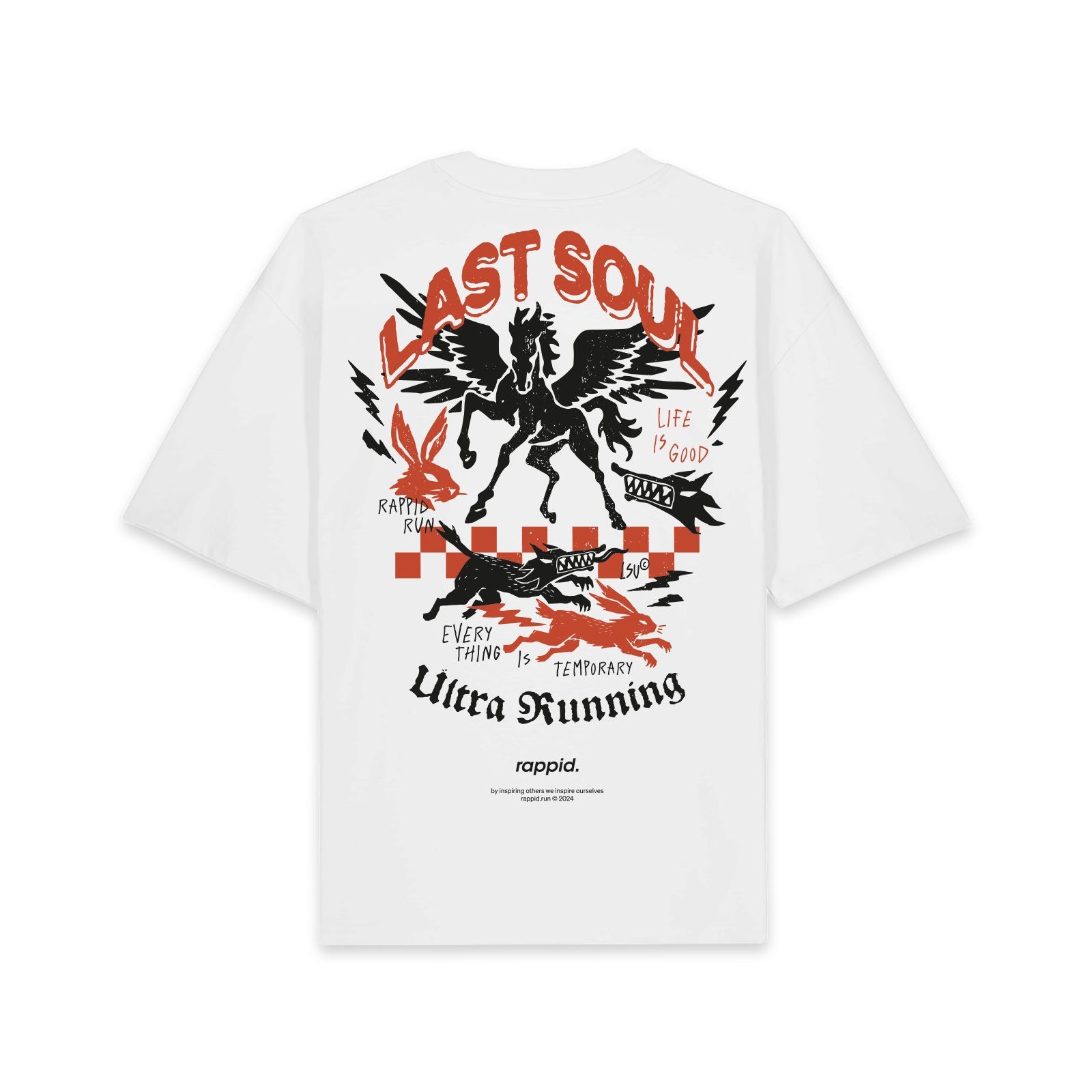 rappid. x lsu shirt white (preorder)