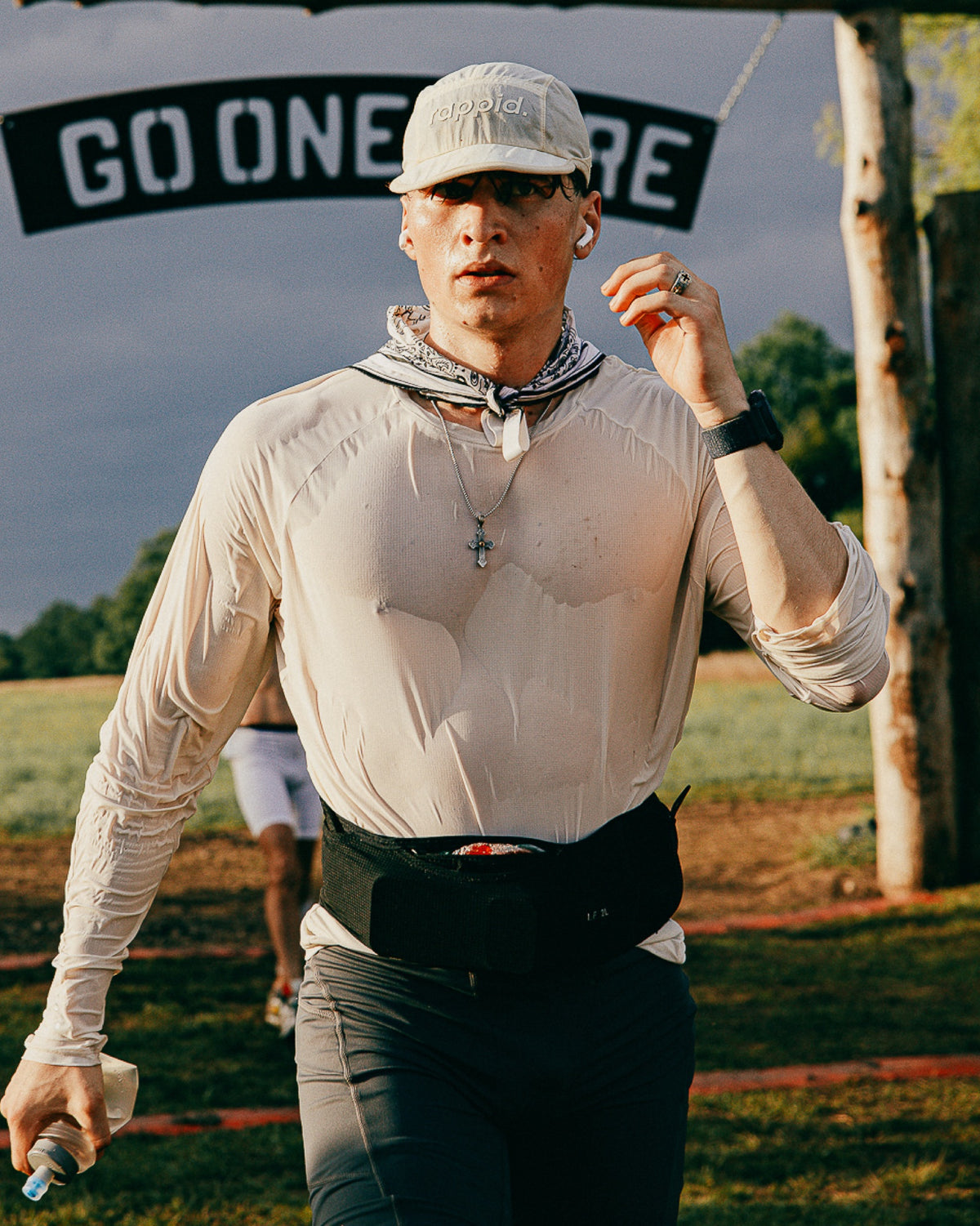 pace cap white