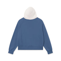 Collegial Hoodie Blue – back view