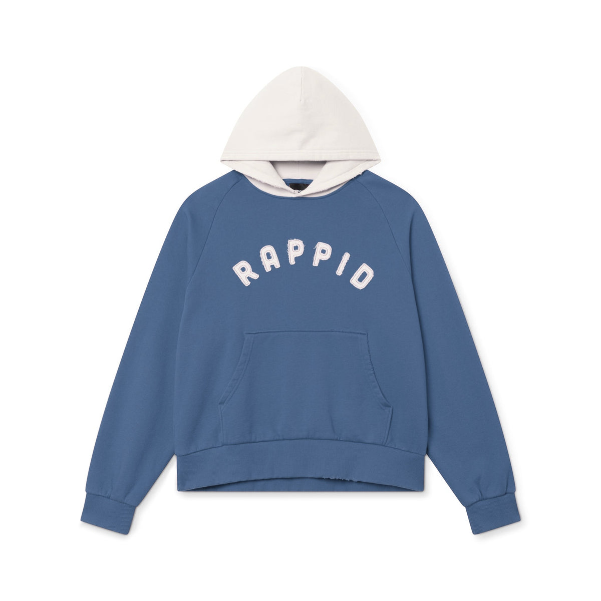 Collegial Hoodie Blue – front view