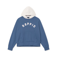 Collegial Hoodie Blue – front view