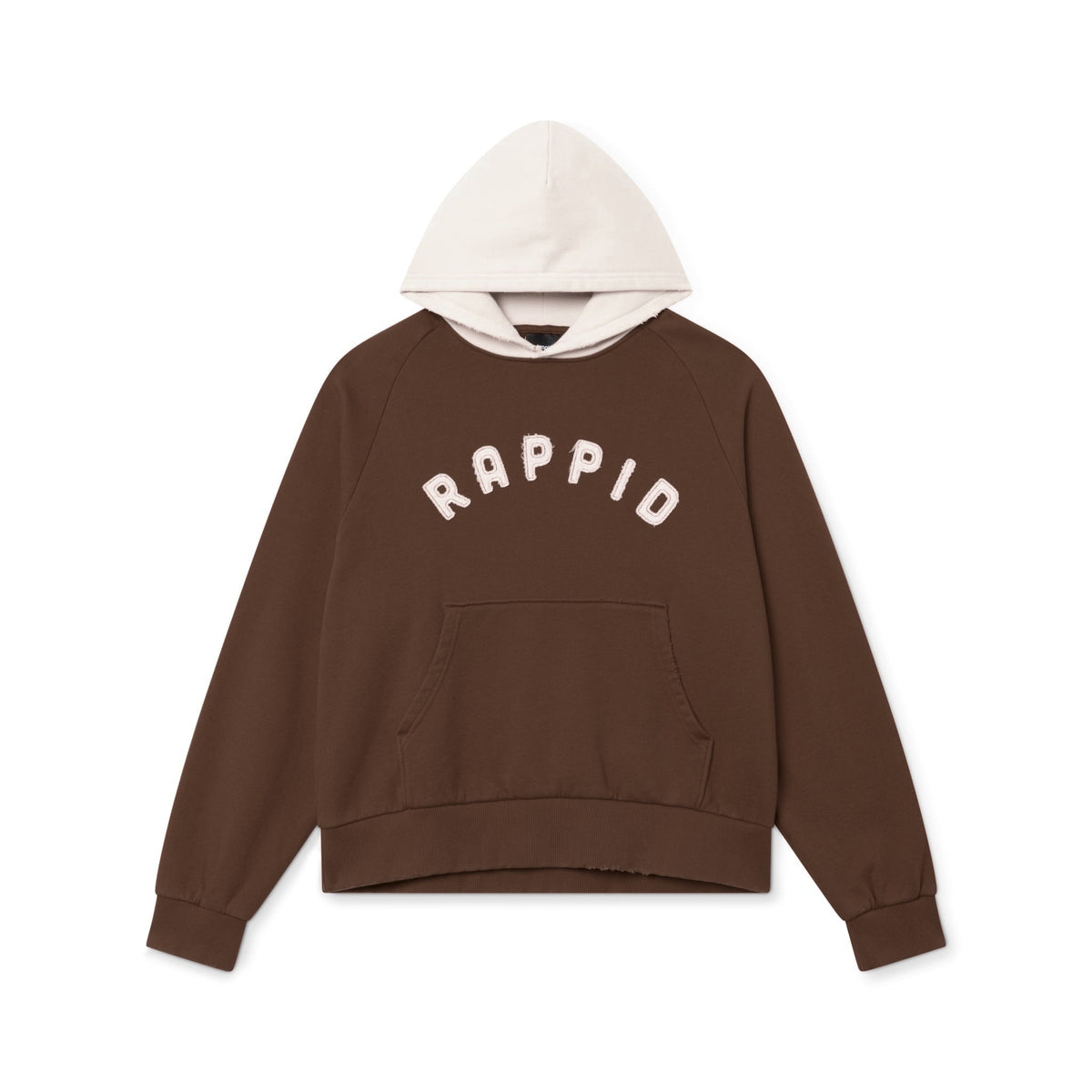 Collegial Hoodie Brown – front view