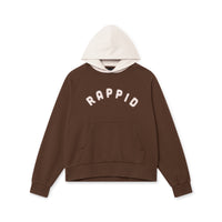Collegial Hoodie Brown – front view