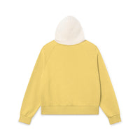Collegial Hoodie Butter Yellow – back view