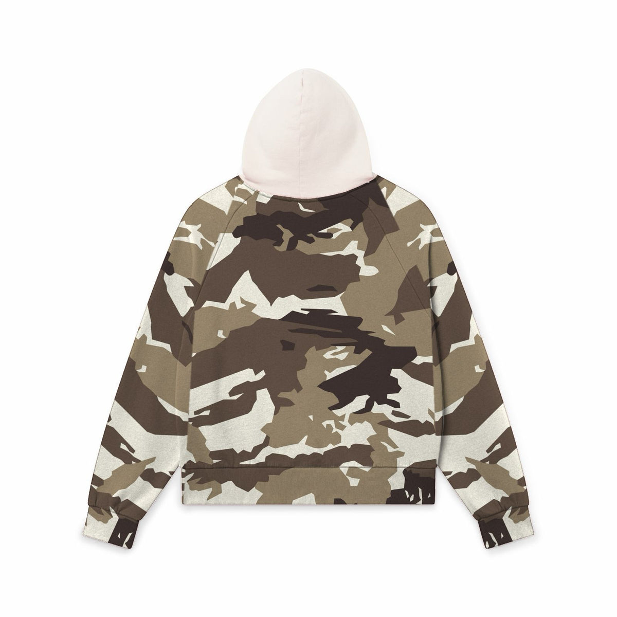 Collegial Hoodie Camo – back view