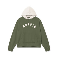 Collegial Hoodie Olive – front view