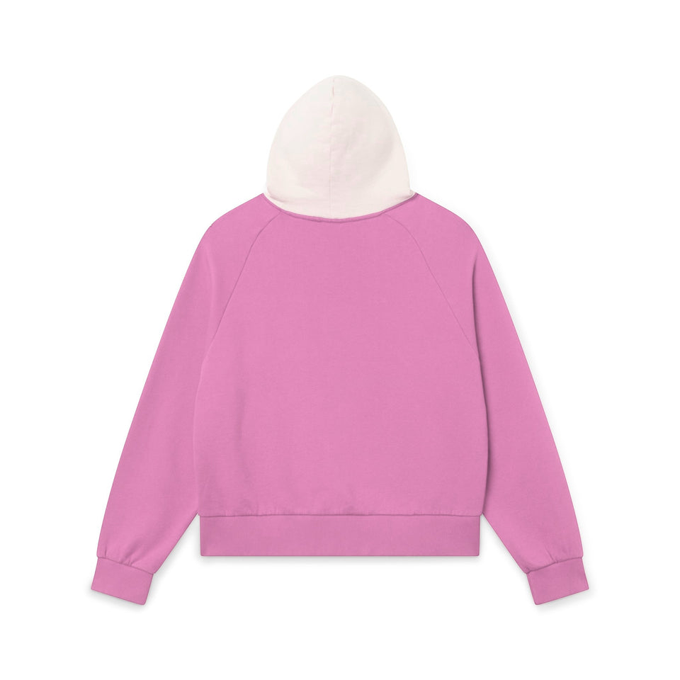 Collegial Hoodie Pink – back view