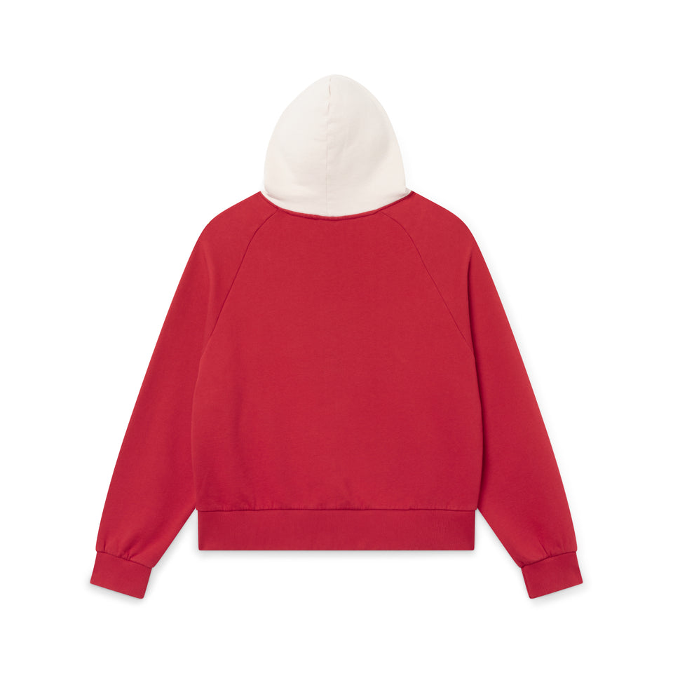 rappid. Collegial Hoodie – red