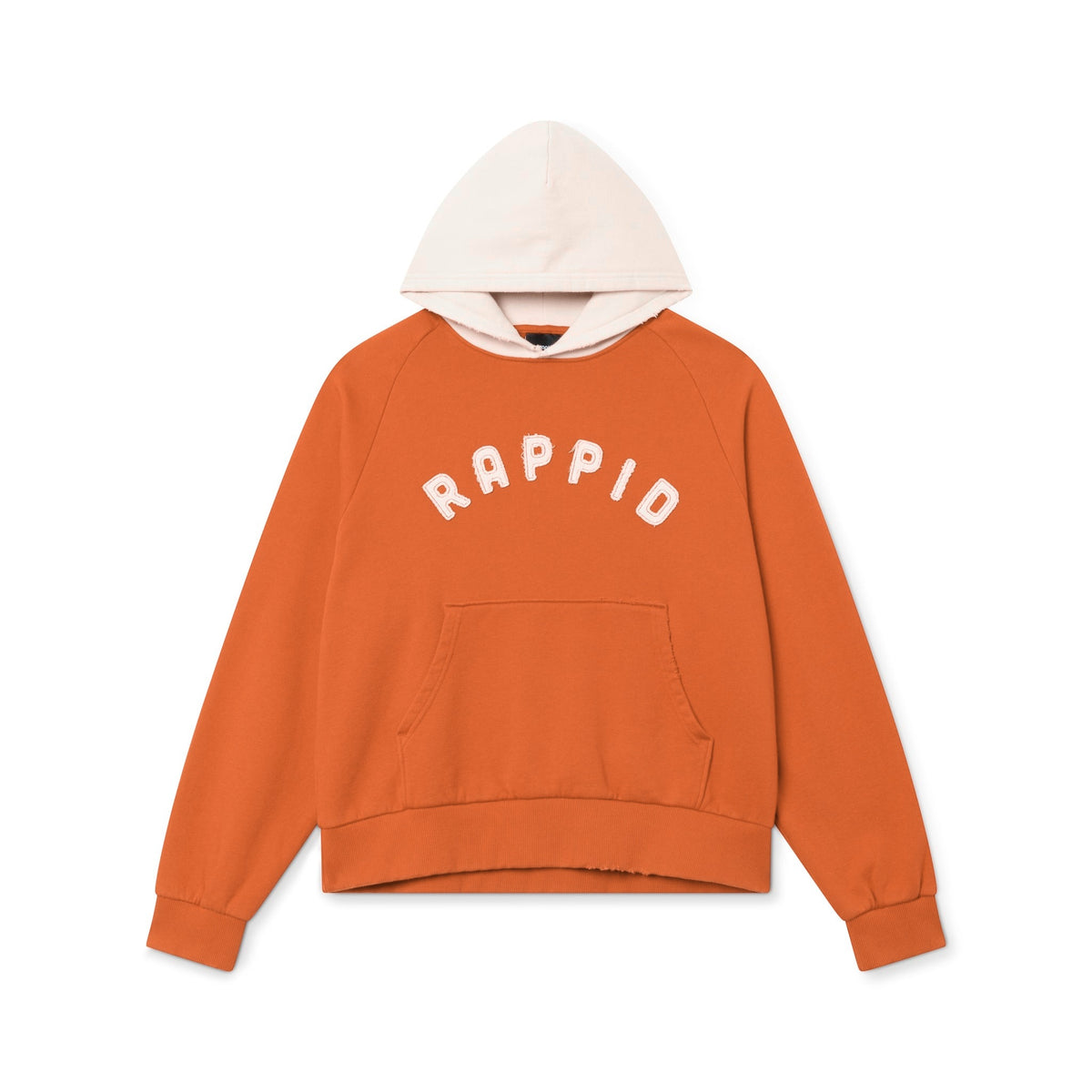 Collegial Hoodie Rust Orange – front view
