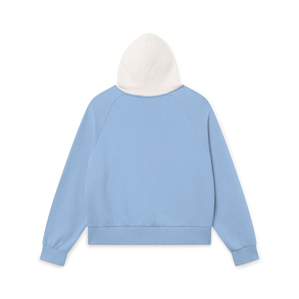 Collegial Hoodie Sky Blue – back view