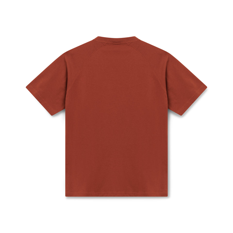 rappid. collegiate shirt – umber