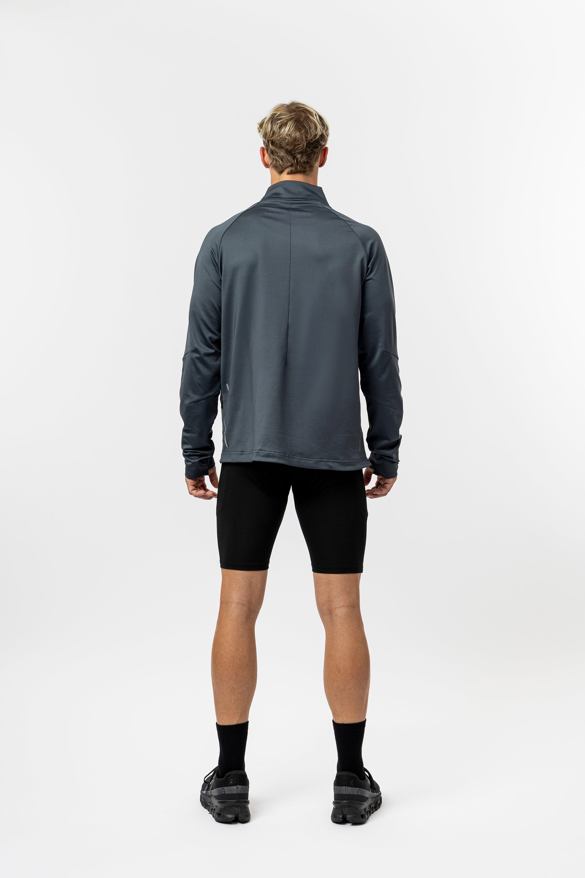 REFLEM × DimMoire Half ZIP PO HALF ZIP GREY – rappid.