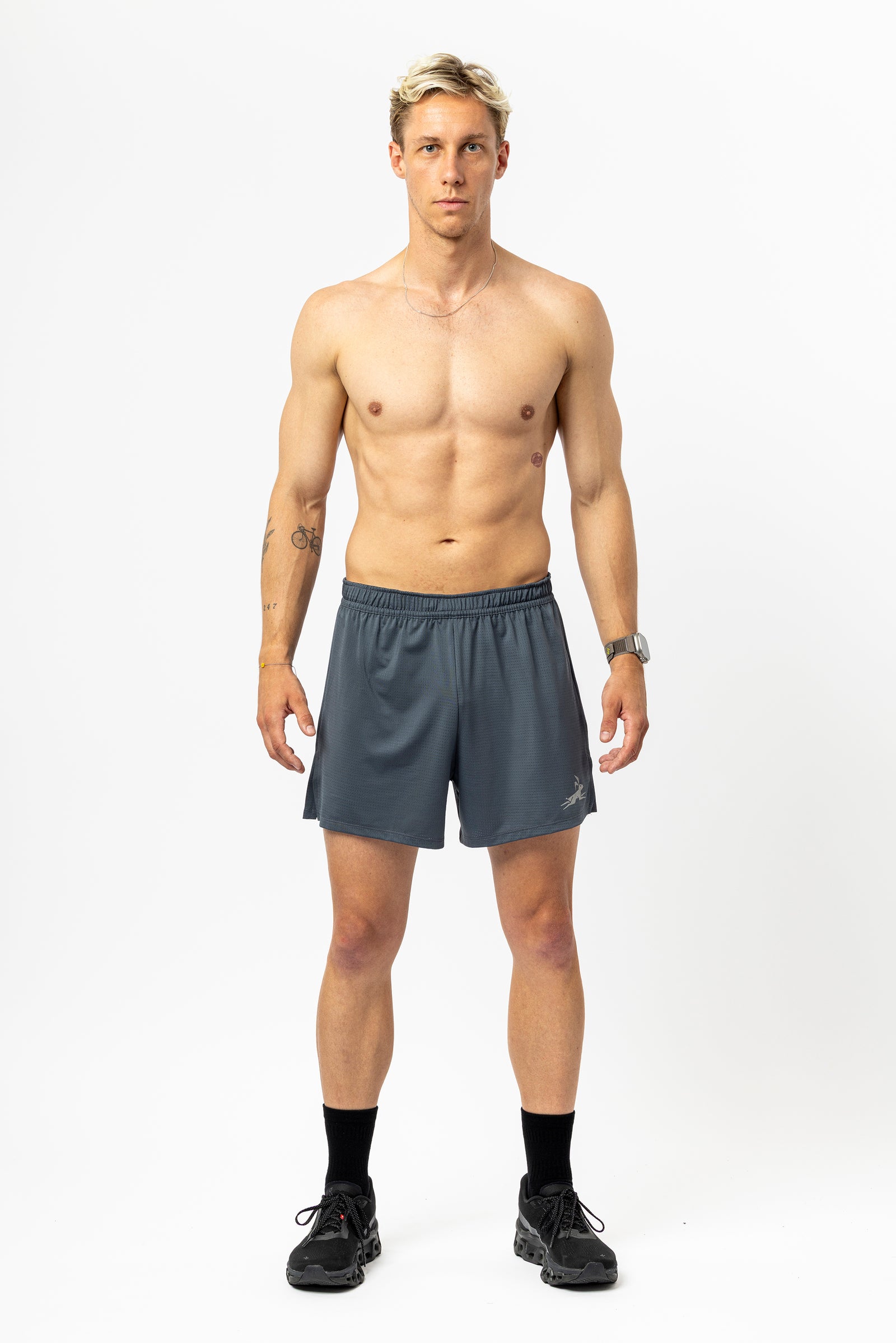5INCH SHORTS GREY