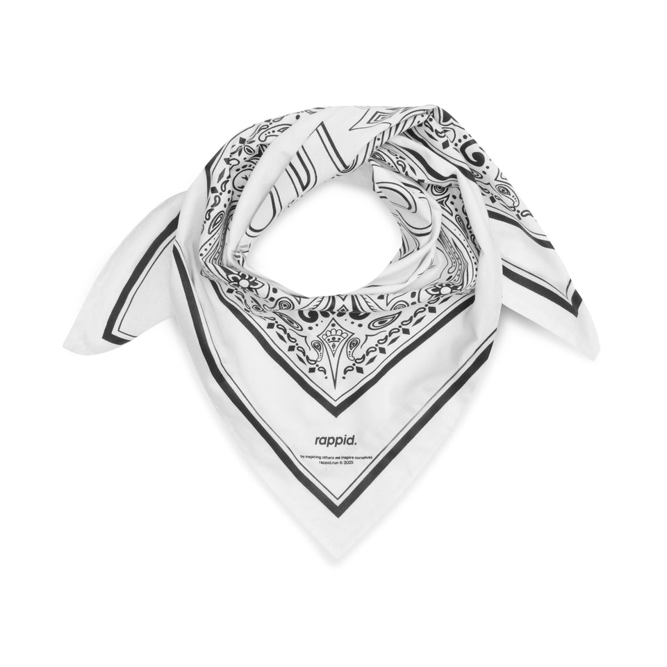 rappid. bandana center – white