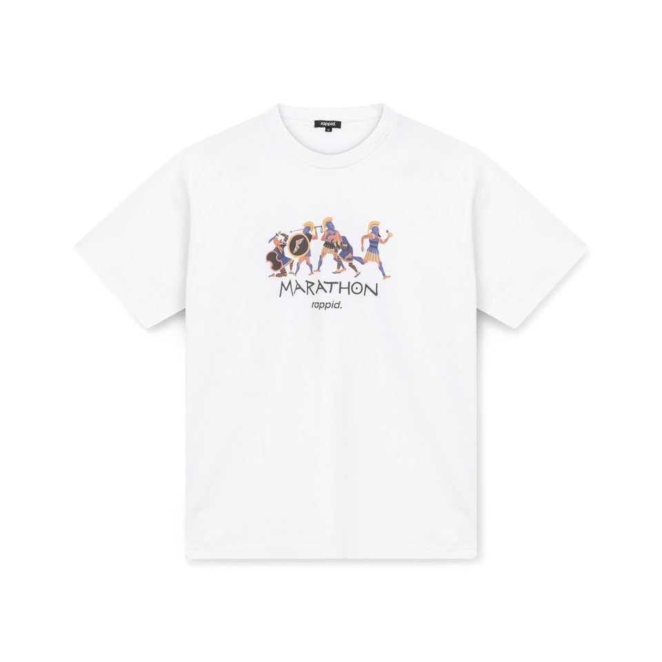 rappid. marathon shirt – white