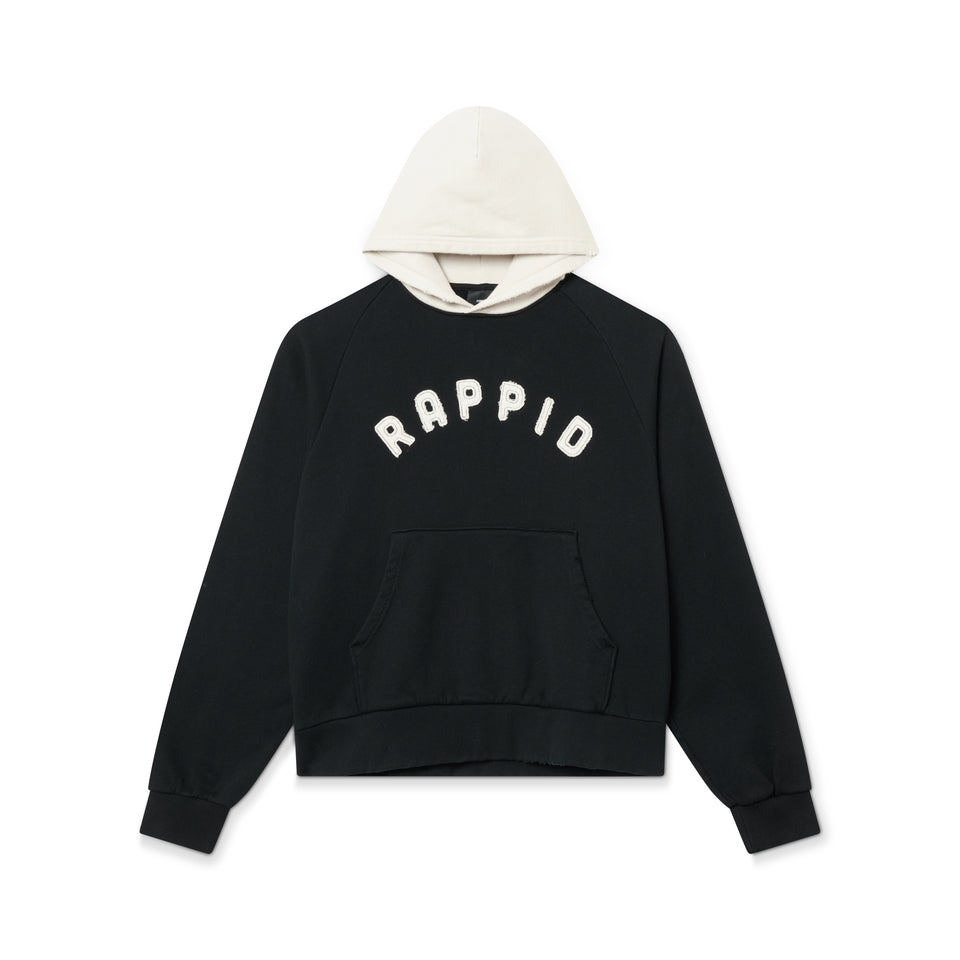 rappid. Collegial Hoodie – black