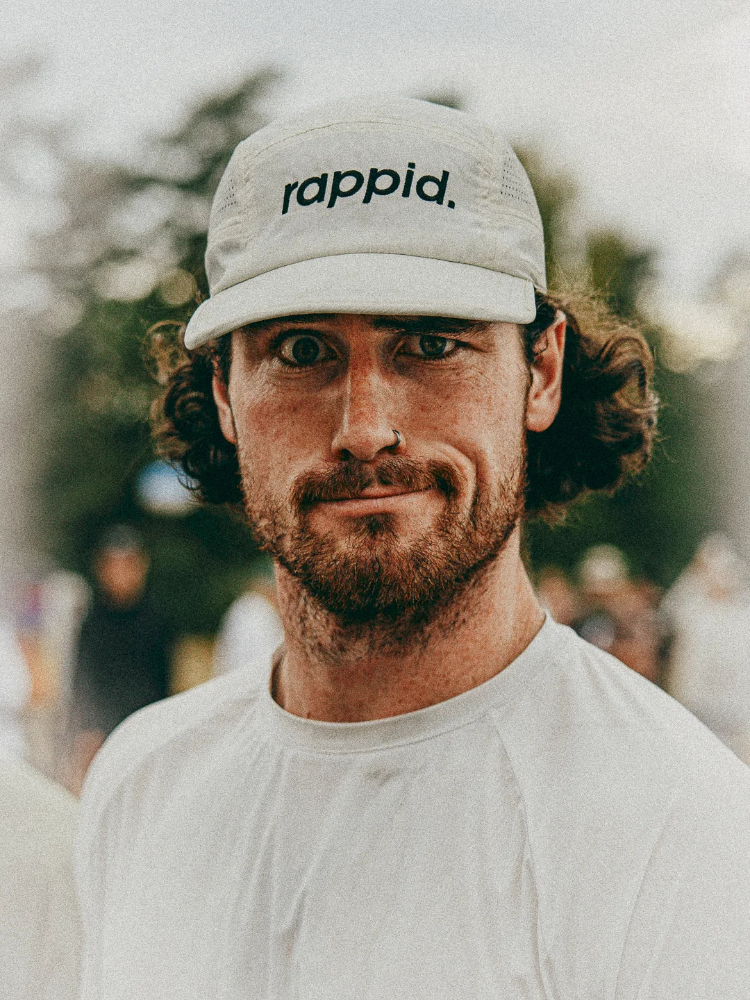 pace cap white