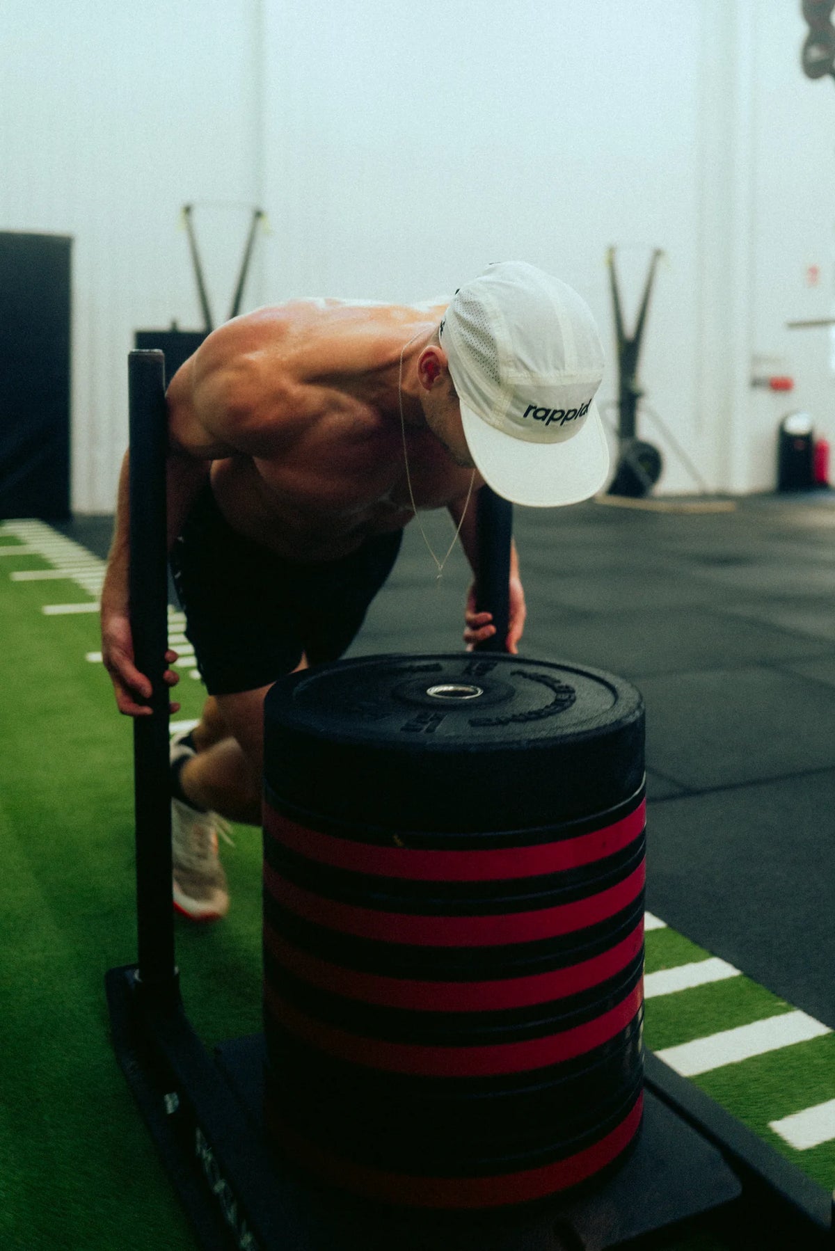 pace cap white