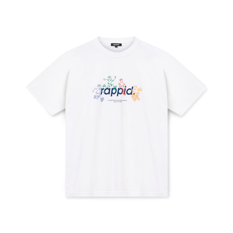 rappid. spectacle shirt – white